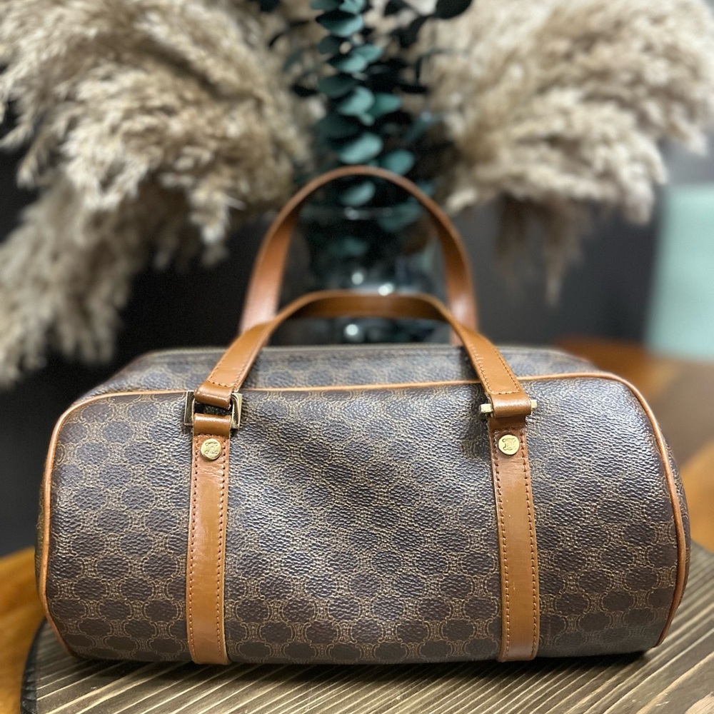 Céline Barrel Macadam Handbag 🤎